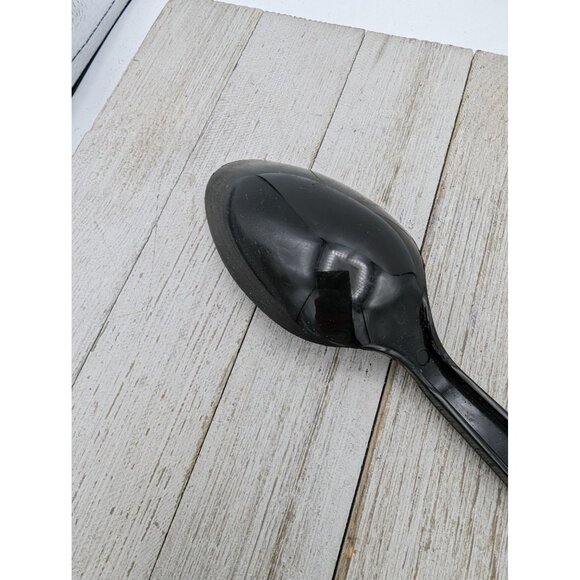 Tailor Made Products #5 Black Nylon Plastic Solid Spoon 11 1/2" - Picture 6 of 6